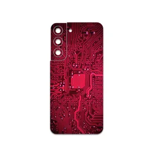 MAHOOT Red-Printed-Circuit-Board Cover Sticker for Samsung Galaxy S22 5G