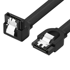 UGREEN US217 Angled SATA 3 Data Cable 0.5m Black