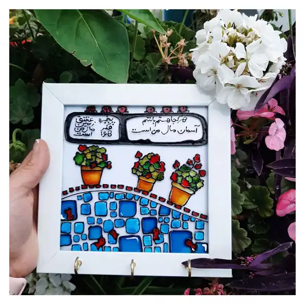 جاکلیدی طرح شمعدانی کد67