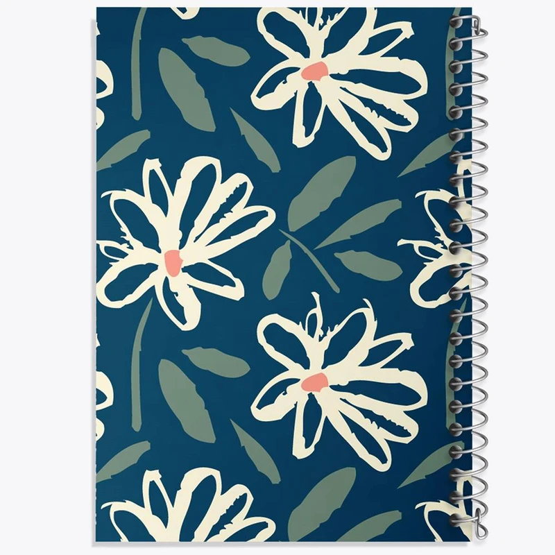 دفتر مشق 100 برگ خندالو طرح گل گلی کد 29004