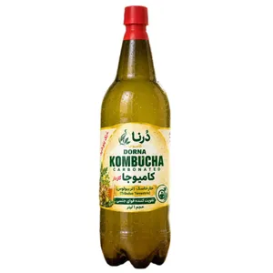 شربت خارخاسک گازدار درنا کامبوچا - 1 لیتر