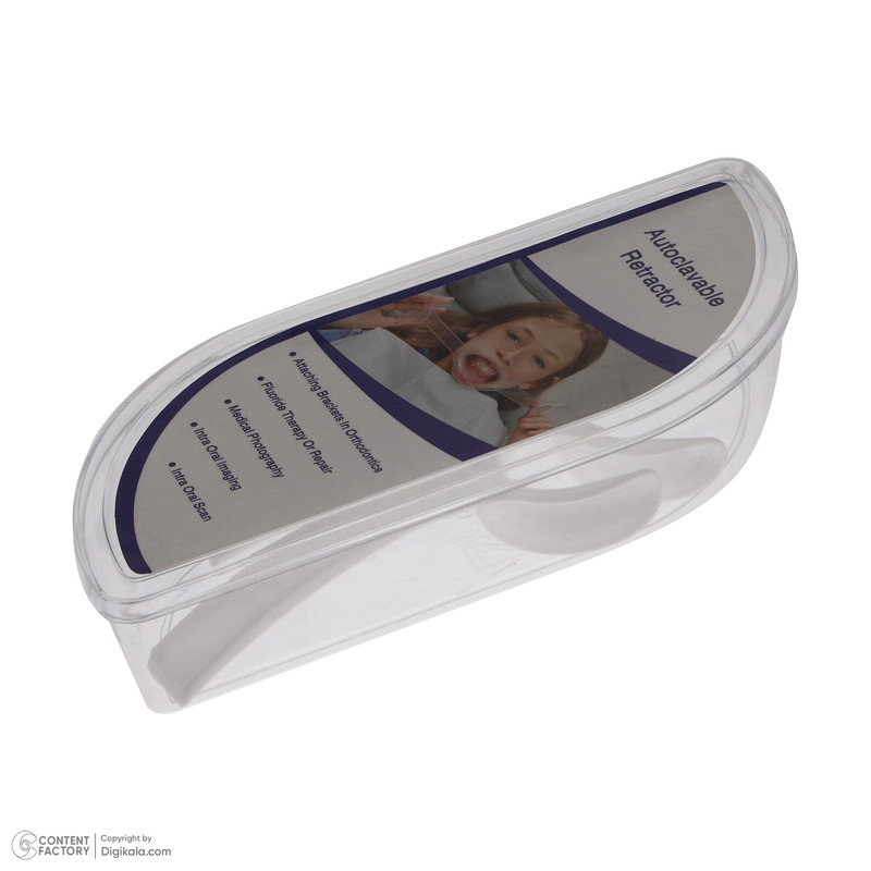 دهان باز کن دندانپزشکی مدل Z-50 بسته 2 عددی رنگ سفید