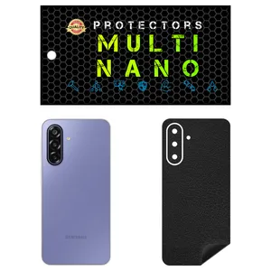 Multi Nano X-F1L Model Leather Rear Skin For Samsung Galaxy M17 Mobile Phone