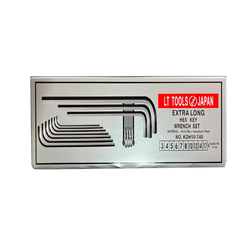 آچار آلن لایت مدل KDH10-T40 مجموعه 18 عددی