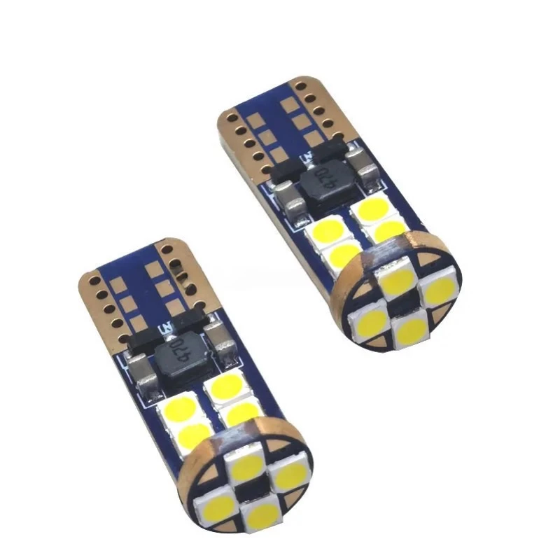 لامپ پارک خودرو اچ اف دی مدل چشمکزن 12smd بسته دو عددی