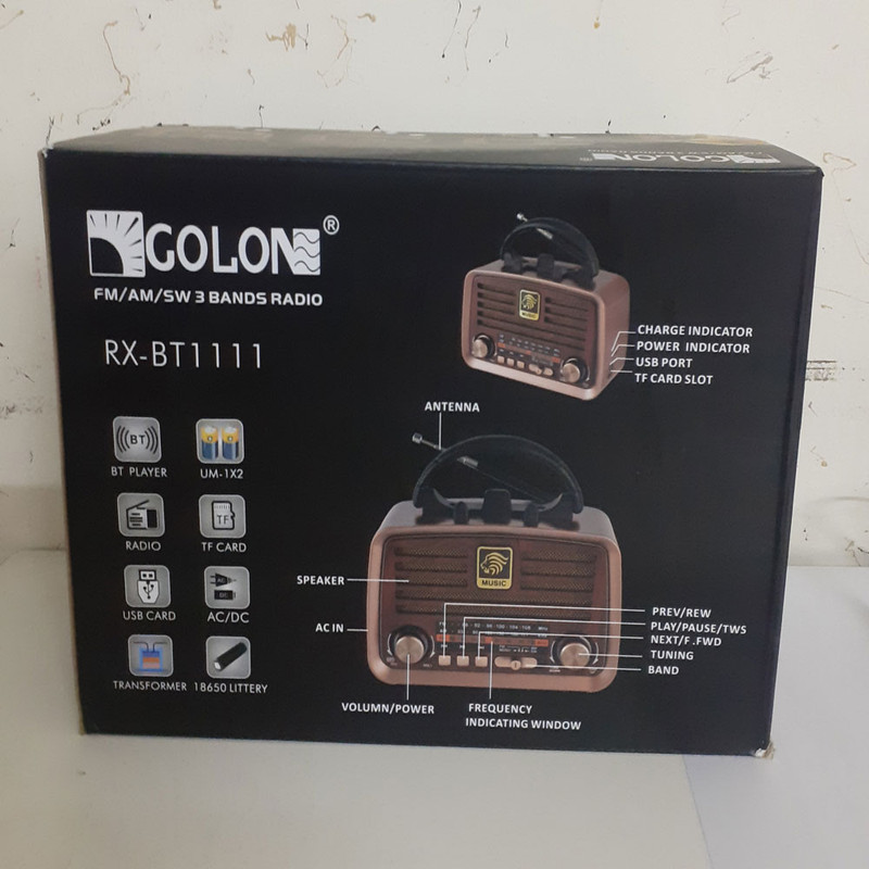 رادیو گولون مدل RX-BT1112