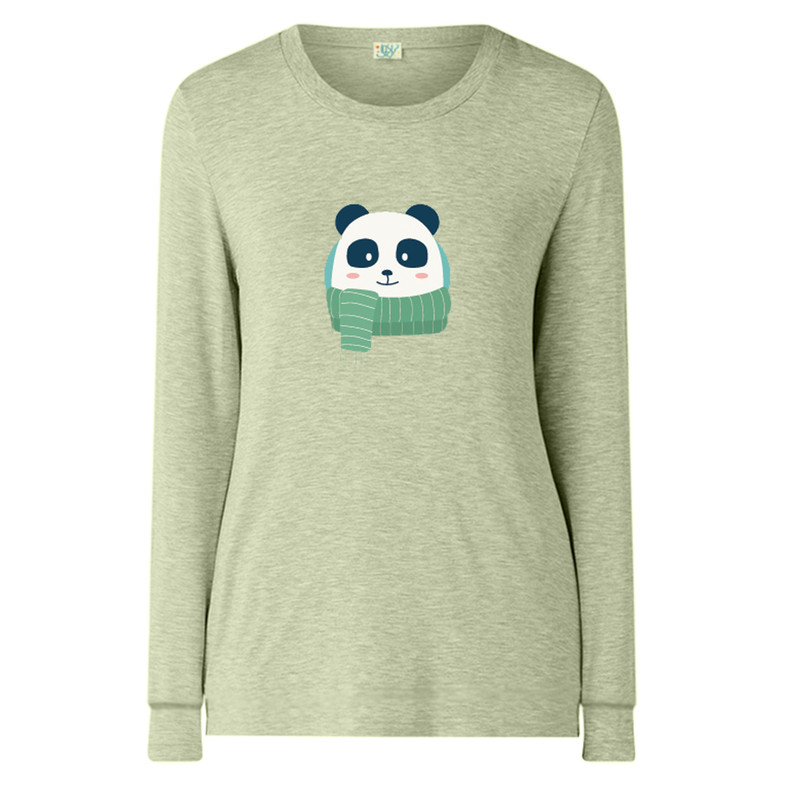 ست تی شرت و شلوار زنانه نیل کوک مدل Olive-WZ