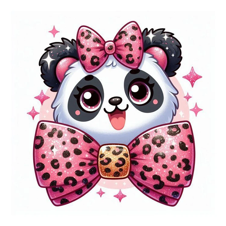 استیکر پارچه و لباس پاد آفرین مدل پاندا کد 235