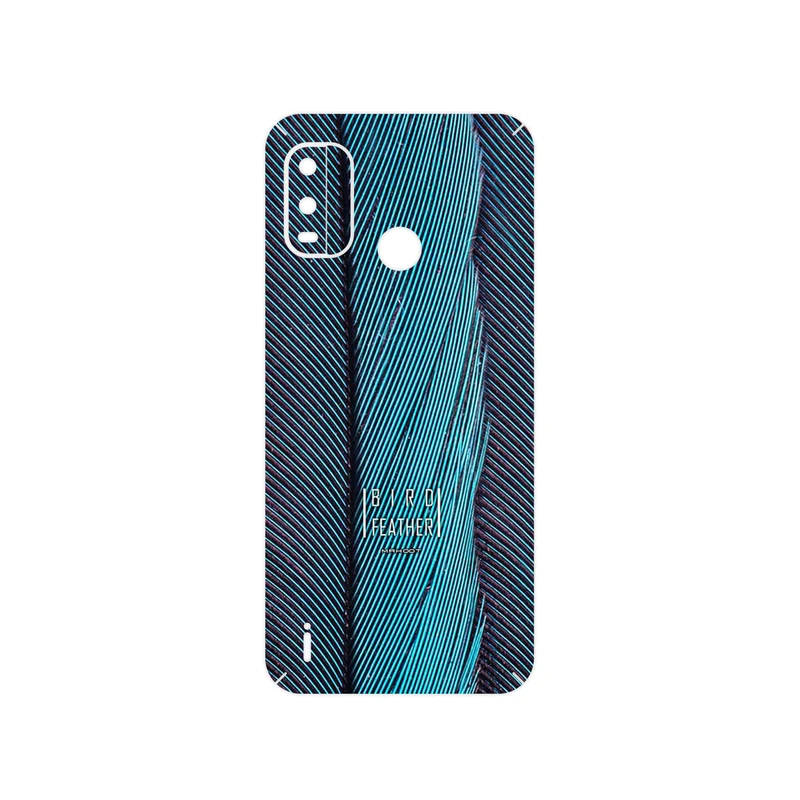 برچسب پوششی ماهوت مدل Turquoise feathers مناسب برای گوشی موبایل نوکیا G11 Plus