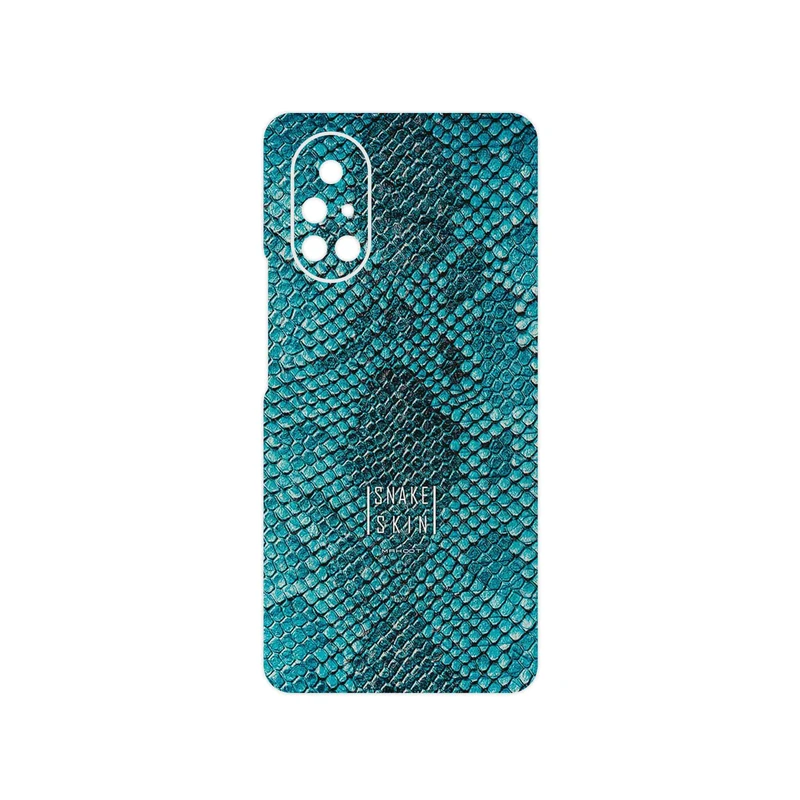 برچسب پوششی ماهوت مدل Blue Snake Skin مناسب برای گوشی موبایل هوآوی Nova 8