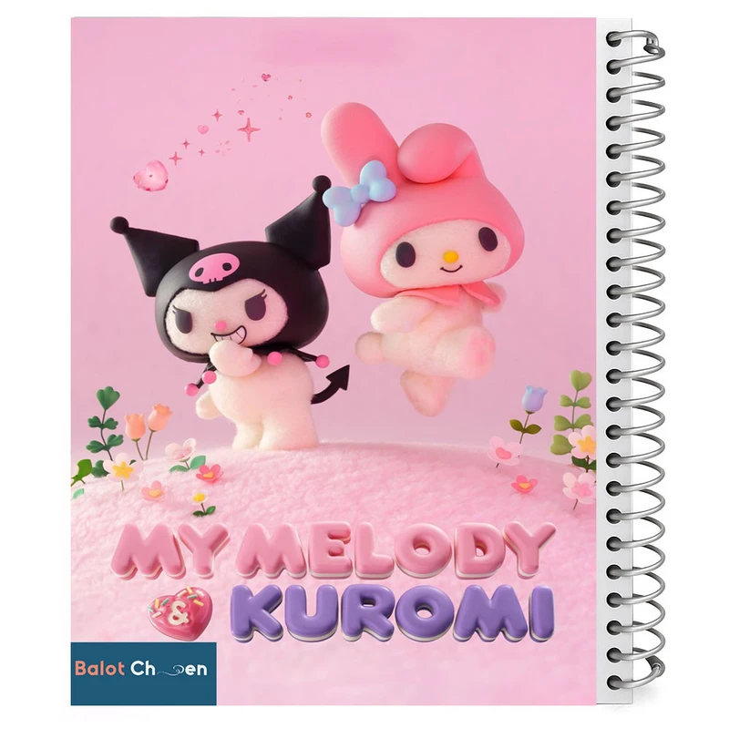 دفتر نقاشی 80 برگ بلوط چین  مدل MELODYKUROMY کد A4-MKN80-753