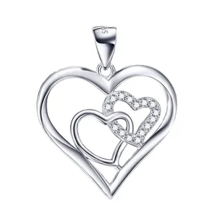 آویز گردنبند طلا 18 عیار زنانه قیراط کد GH389