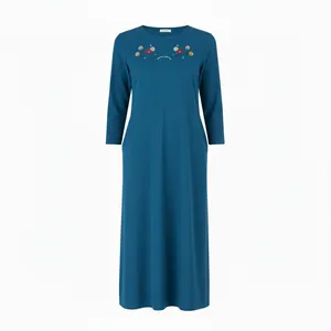 پیراهن یقه گرد زنانه مدل هستی کد VUVUC3589