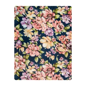ملحفه آدنو مدل گلباران کد IR120 دونفره سایز 220x250 سانتی متر