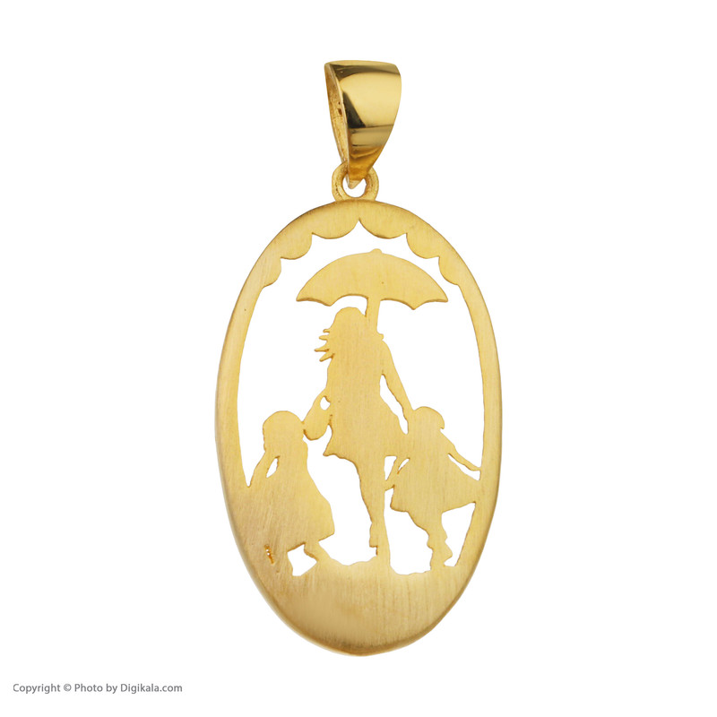 آویز گردنبند طلا 18 عیار زنانه مایا ماهک مدل MM1422 طرح مادر و بچه