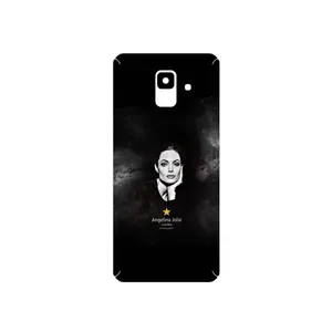 MAHOOT Angelina Jolie Cover Sticker for Samsung Galaxy A6 2018