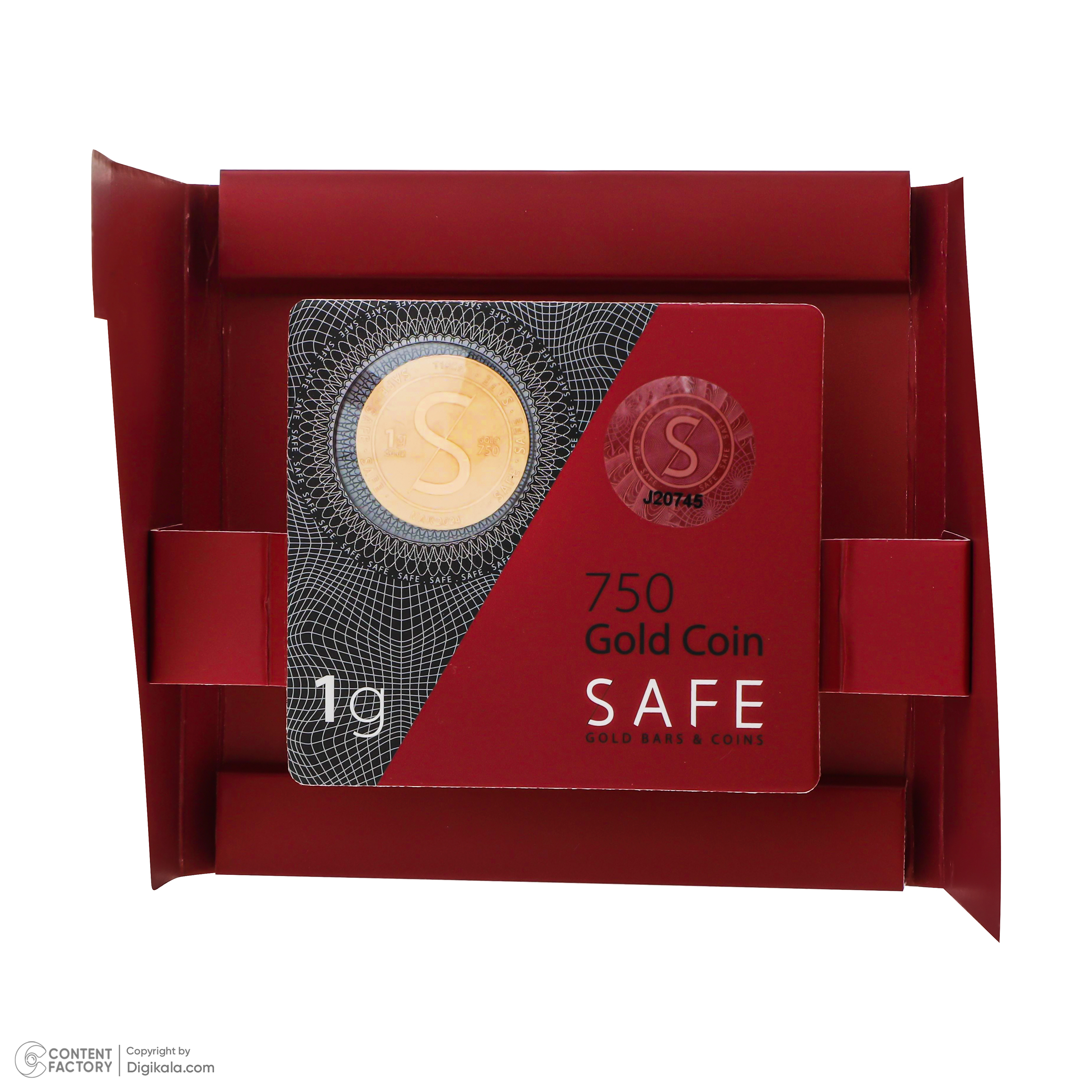 شمش طلای 18 عیار طلای سیف مدل H20 بسته 20 عددی