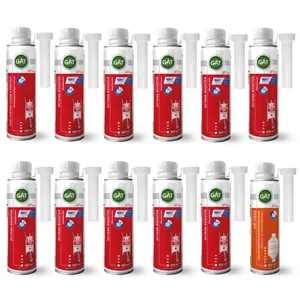 اکتان بوستر 8 پوینت و تمیزکننده سیستم سوخت رسانی و کاتالیزورشوی گات مدل OFC8 حجم 300 میلی لیتر بسته 12 عددی