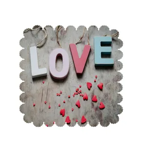  رومیزی  طرح love کد 6238B