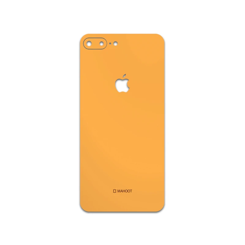 برچسب پوششی ماهوت مدل Matte-Orange مناسب برای گوشی موبایل اپل iPhone 8 Plus