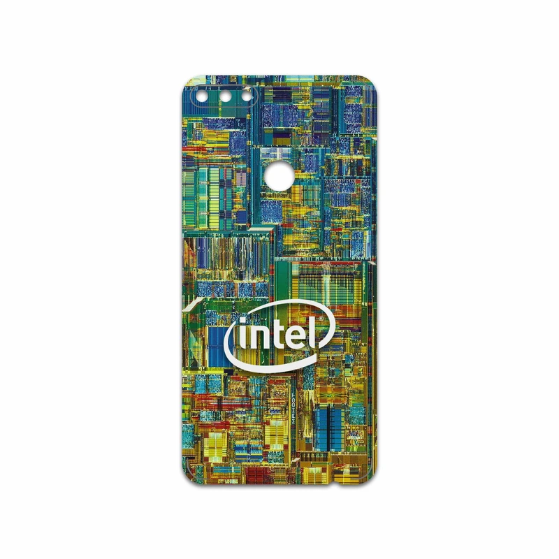 برچسب پوششی ماهوت مدل Intel Brand مناسب برای گوشی موبایل هوآوی Y7 Prime 2018