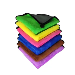 دستمال نظافت خانه و آشپزخانه میکروفایبر مدل 2025 بسته 6 عددی