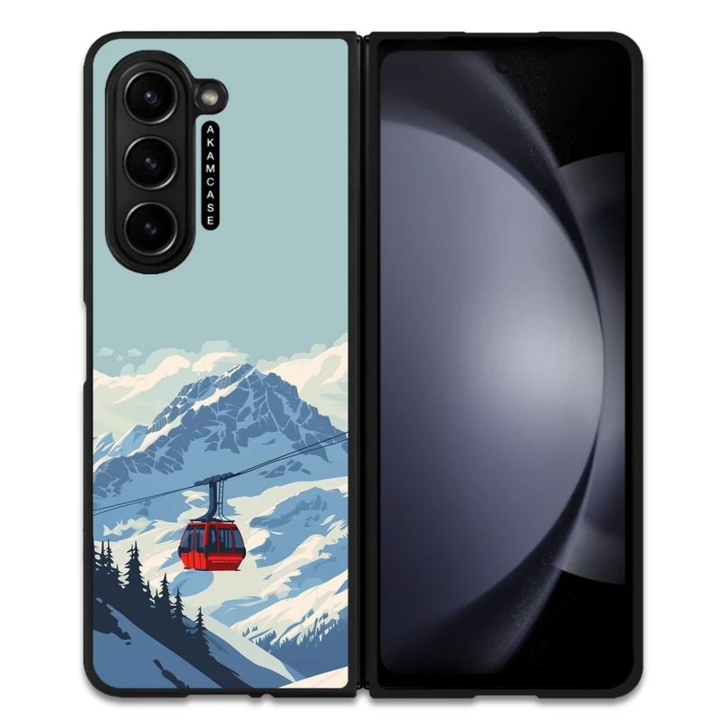 کاور آکام مدل AMC-WSGZFOLD5-MOUNTAINS-14 مناسب برای گوشی موبایل سامسونگ Galaxy Z Fold 5