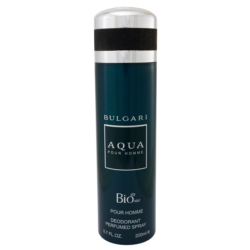 اسپری بدن مردانه بیو استار مدل AQVVA BULGARI حجم 200 میلی لیتر اسپری بدن مردانه بیو استار مدل AQVVA BULGARI حجم 200 میلی لیتر