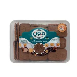 بیسکویت سویق کامل بزرگ با روغن حیوانی مون - 350 گرم
