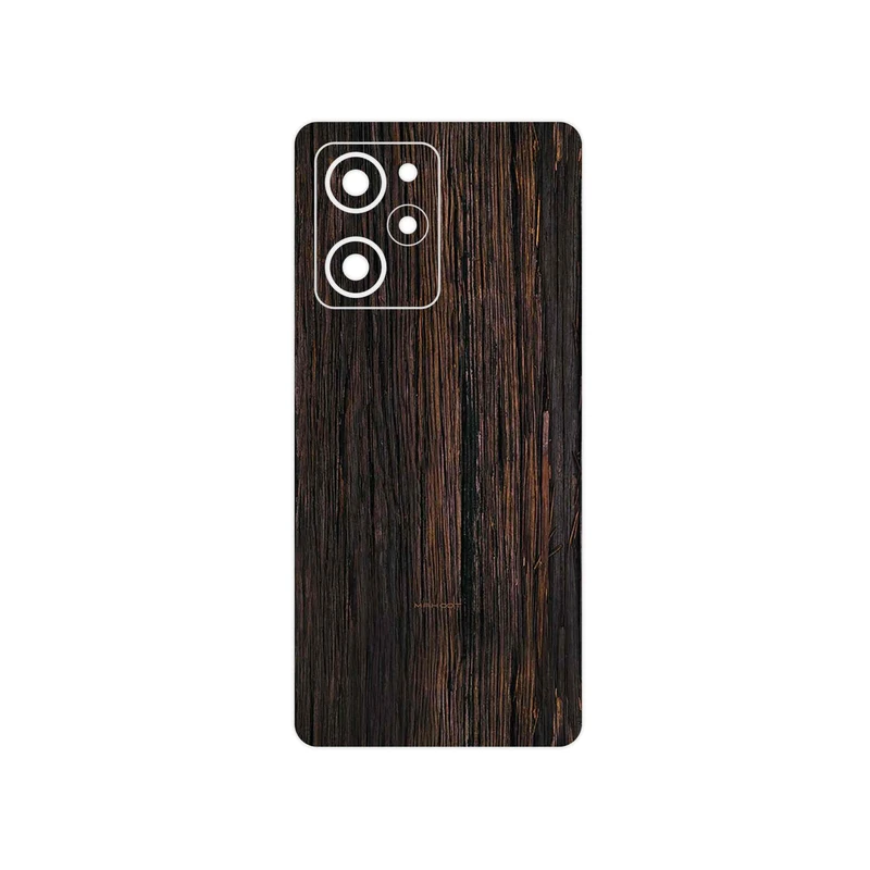 برچسب پوششی ماهوت مدل Burned_Wood مناسب برای گوشی موبایل شیائومی Poco X5 Pro