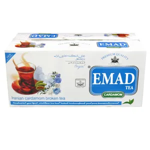 چای سیاه شکسته ایرانی هل دار عماد - 4000 گرم