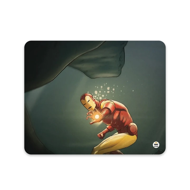 ماوس پد شادیت مدل Iron Man کد746 سایز 24*19 سانتی متر
