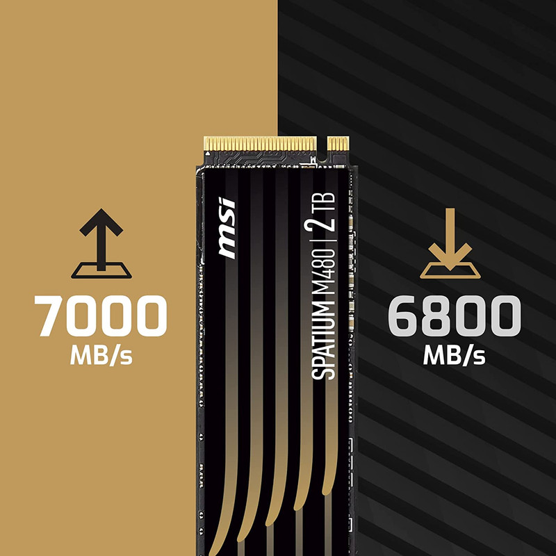 اس اس دی اینترنال ام اس آی مدل SPATIUM M480 ظرفیت دو ترابایت