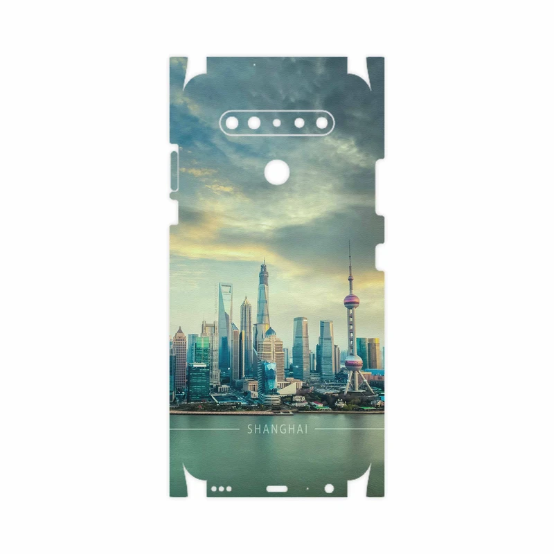 برچسب پوششی ماهوت مدل Shanghai City-FullSkin مناسب برای گوشی موبایل ال جی K41s