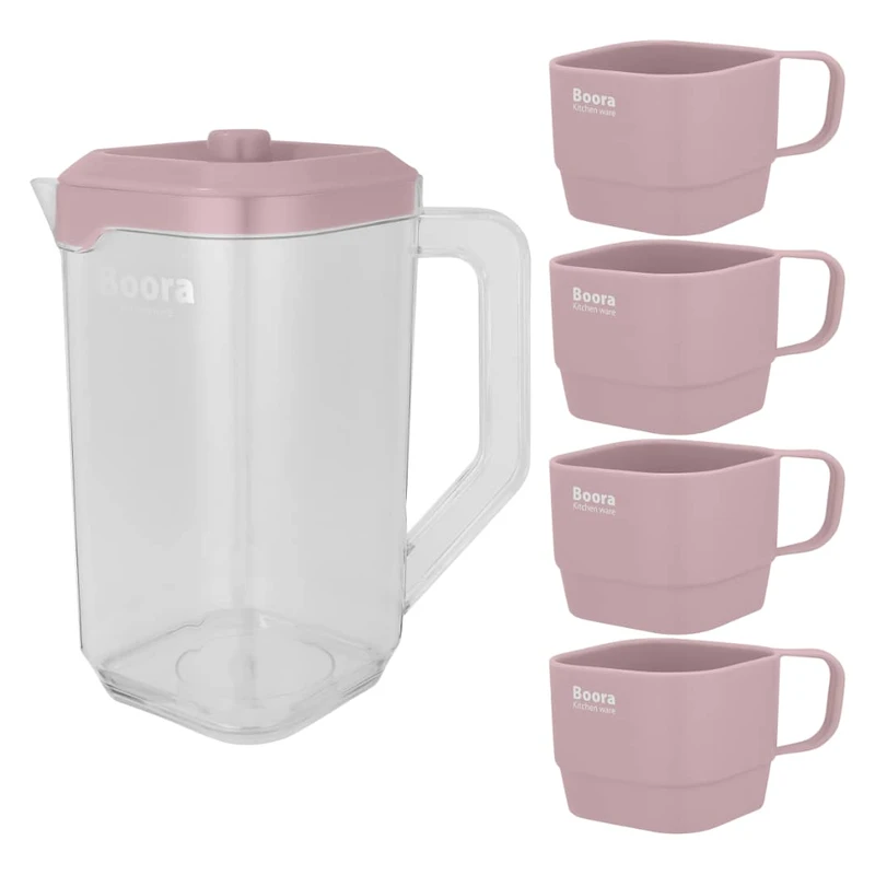 سرویس پارچ و لیوان 6 پارچه مدل RK04