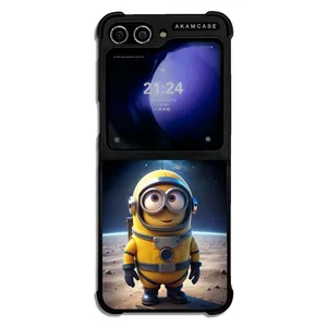 AKAM AMC-WSGZFLIP5-MINIONS18 Cover For Samsung Galaxy Z Flip 5