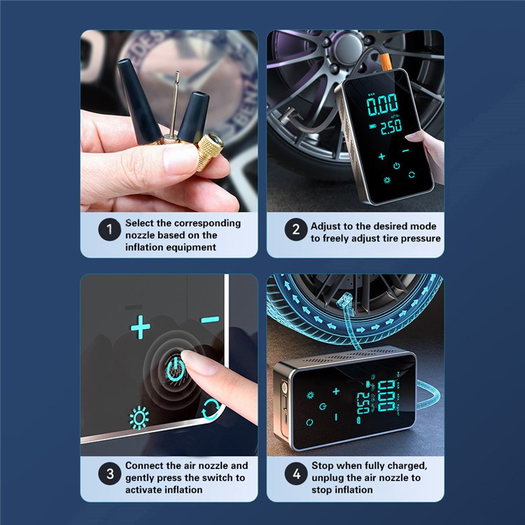 کمپرسور هوا شارژی دیجیتال سویتو مدل ST-9616c