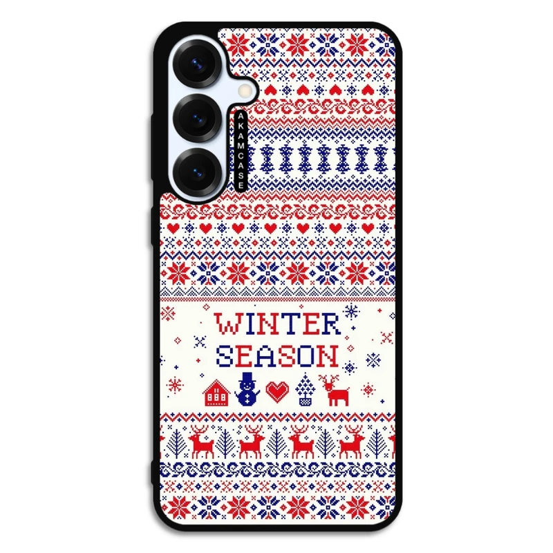 کاور آکام مدل AMC-WSGS25P-WINTER-1 مناسب برای گوشی موبایل سامسونگ Galaxy S25 Plus