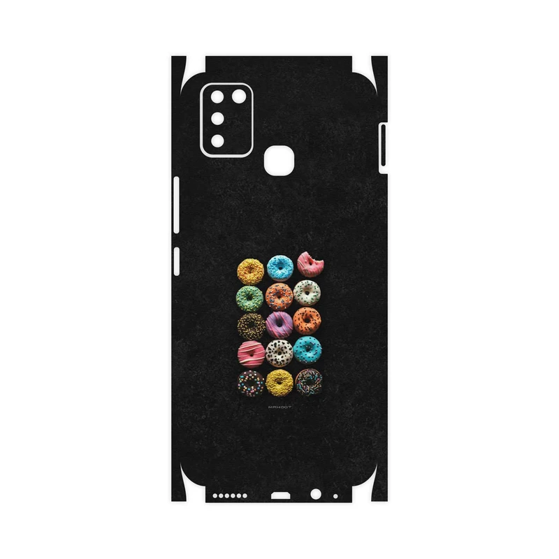 برچسب پوششی ماهوت مدل Doughnut-FullSkin مناسب برای گوشی موبایل اینفینیکس Smart 6 X657B