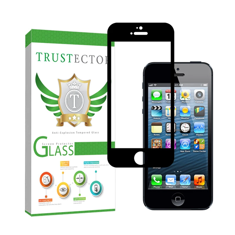 محافظ صفحه نمایش سرامیکی تراستکتور مدل CRMSNWTR مناسب برای گوشی موبایل اپل iPhone 5s / iPhone 5c / iPhone 5