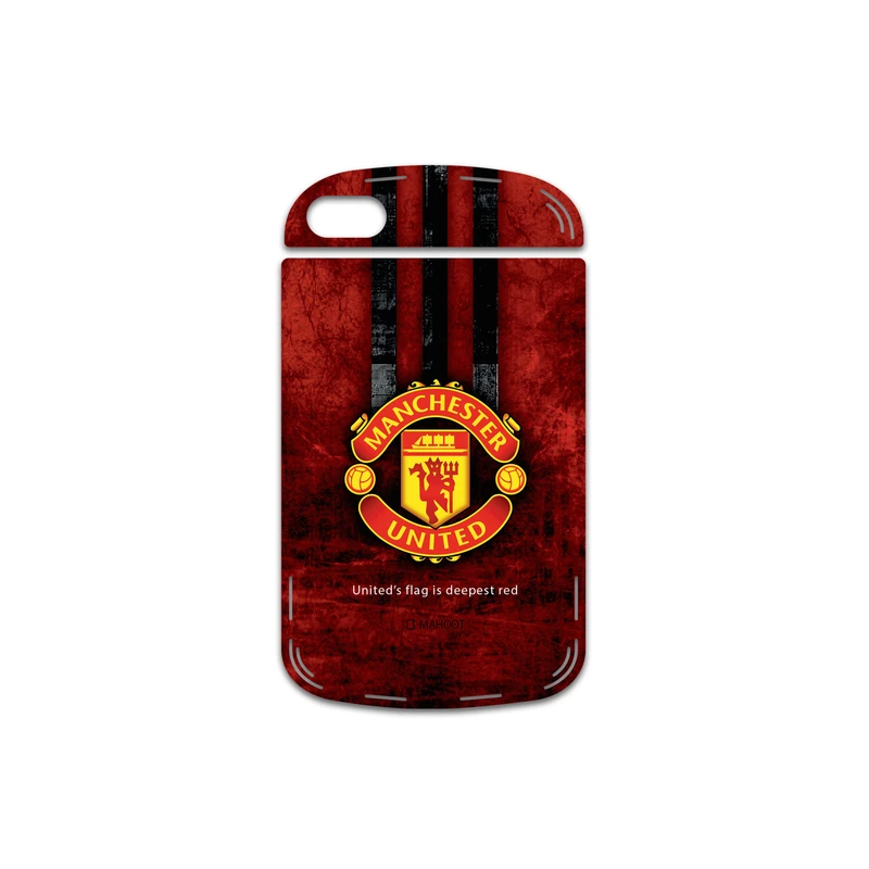 برچسب پوششی ماهوت مدل Manchester-United-FC مناسب برای گوشی موبایل بلک بری Q10