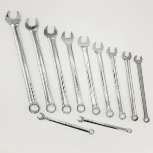 آچار یکسر تخت و یکسر رینگی آرم استرانگ مدل OL22658 مجموعه 11 عددی