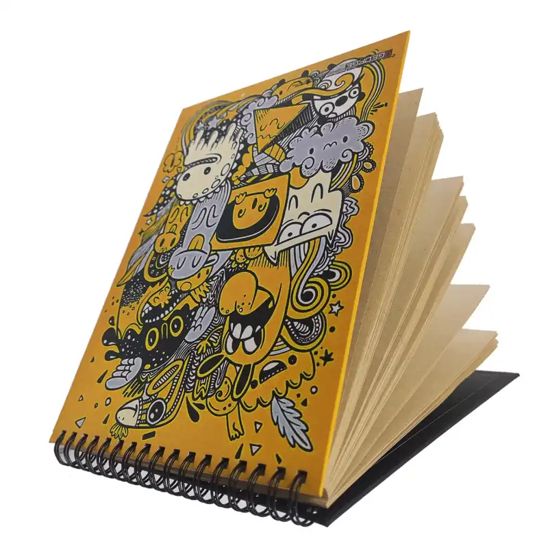 دفتر نقاشی لنکامر مدل کارتنی کد A5-275zrd