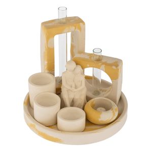 ست ۸ تکه دکوری بتنی مدل رومیزی کد 20