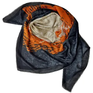 روسری زنانه مدل آبرنگی