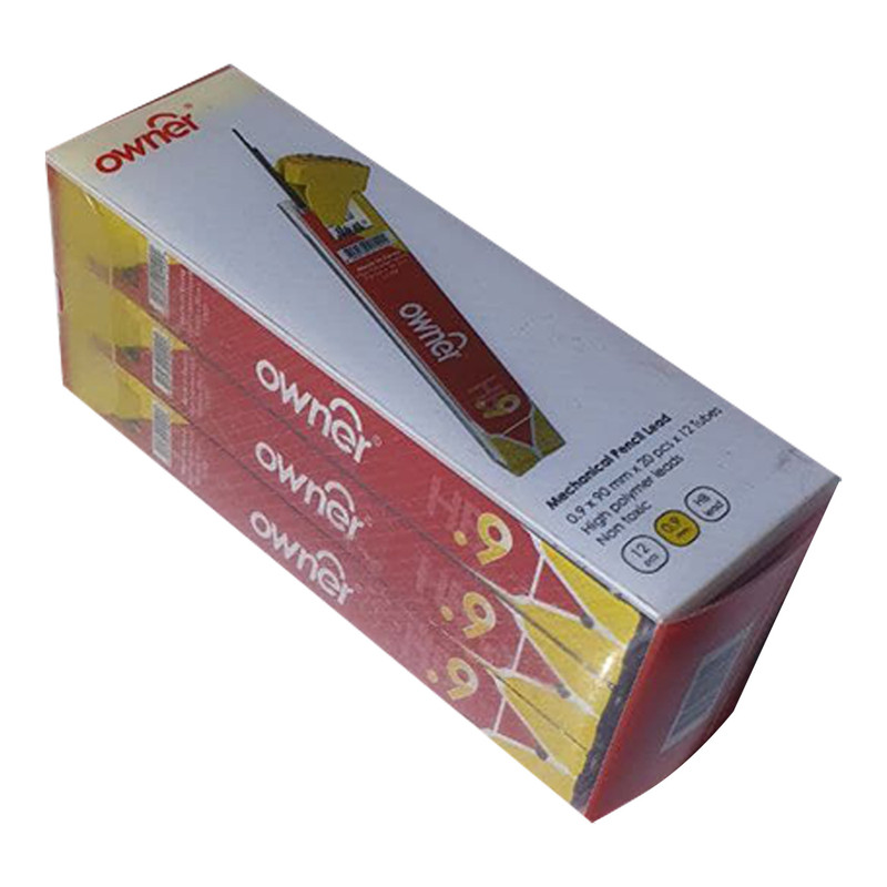 نوک مداد نوکی 0.9 میلی‌متری اونر مدل High Polymer بسته 12 عددی در ارزانترین فروشگاه اینترنتی ایران ارزان