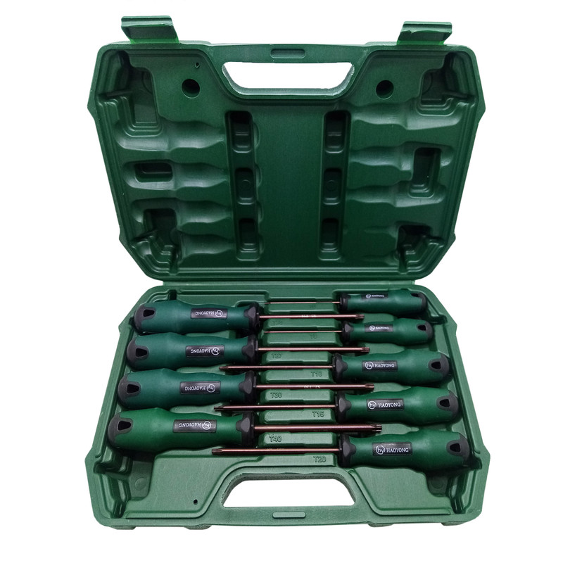 پیچ گوشتی ستاره ای هویونگ مدل FR-90 بسته 9 عددی