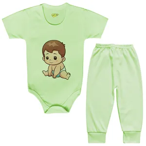 ست بادی و شلوار نوزادی کارانس مدل BSTG-3286