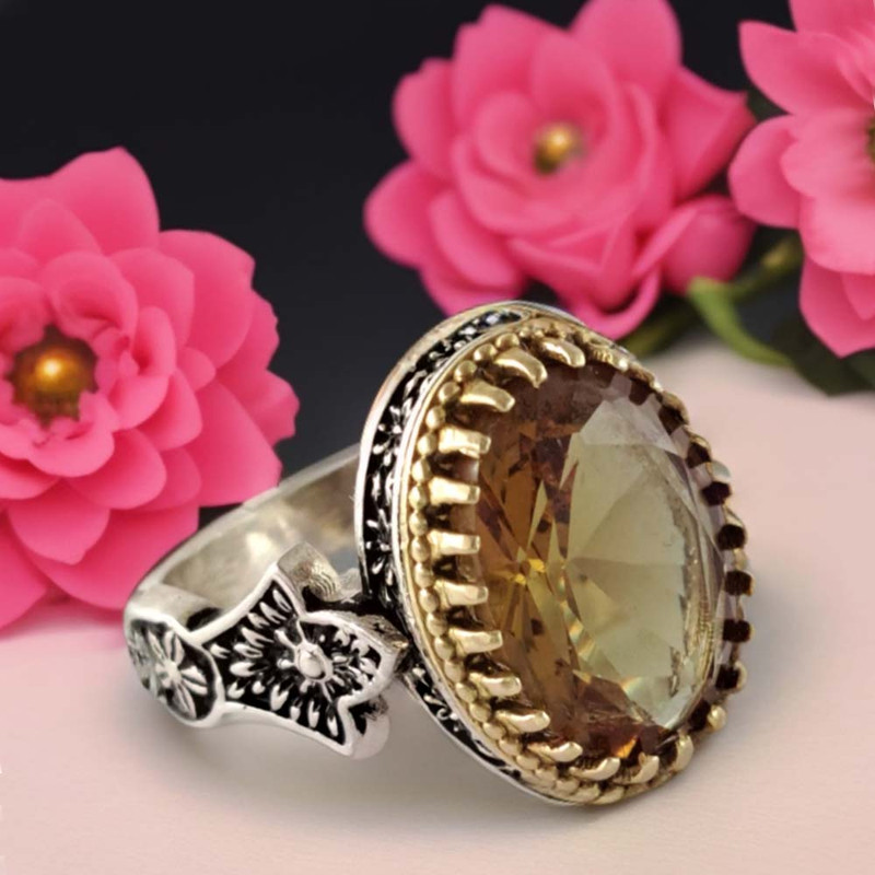 انگشتر نقره مردانه ملک زیور مدل الکساندریت طرح گل نیلوفر کد 318 انگشتر نقره مردانه ملک زیور مدل الکساندریت طرح گل نیلوفر کد 318