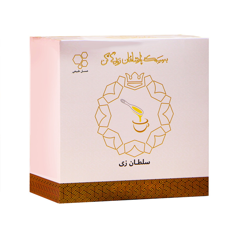 عسل قاشقی سلطان زی بسته 24 عددی